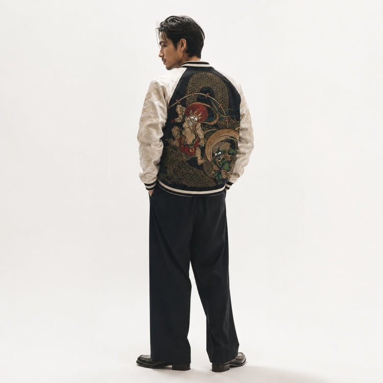 KUROBA RYOTA Double-Sided SUKAJAN JACKET