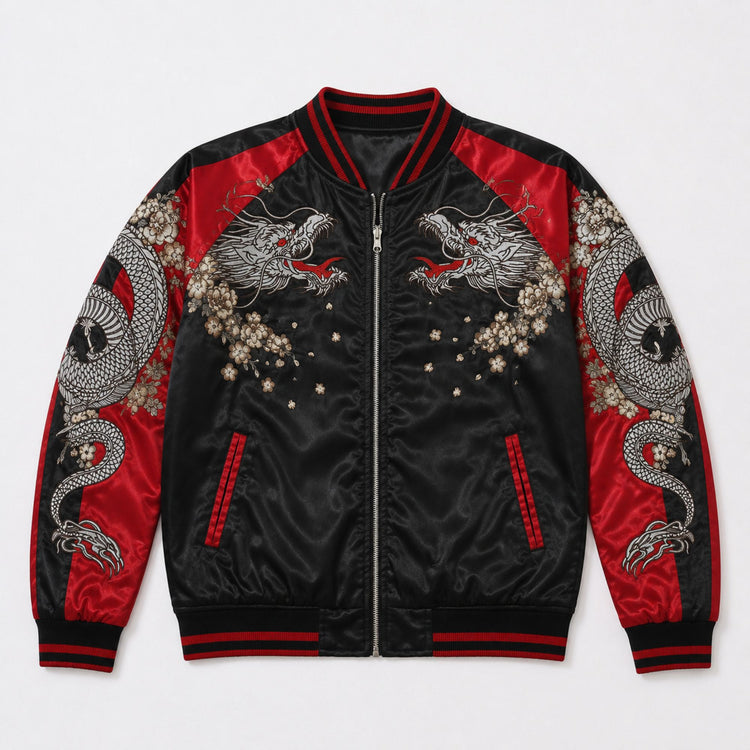 KUROBA KYO Double-Sided SUKAJAN JACKET