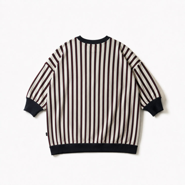 KIOKURA STRIPE BALLOON KNIT