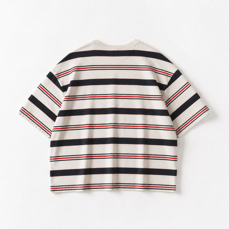 KIOKURA TIDAL STRIPE T-SHIRT