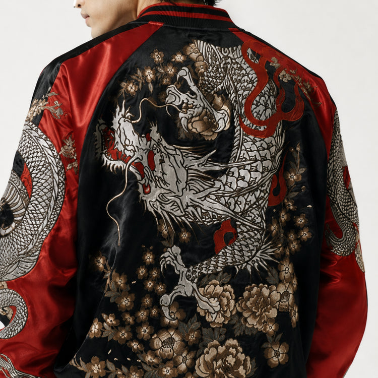 KUROBA KYO Double-Sided SUKAJAN JACKET