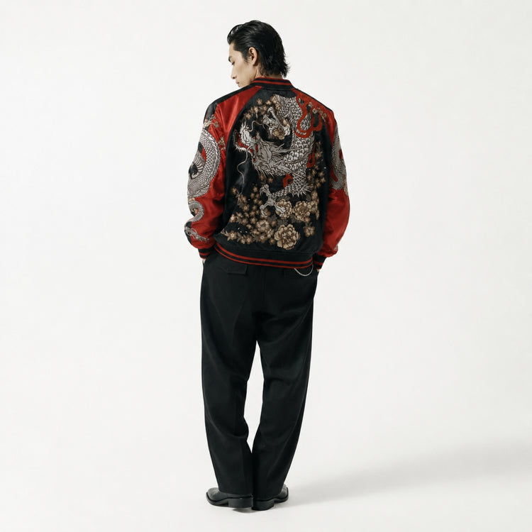 KUROBA KYO Double-Sided SUKAJAN JACKET