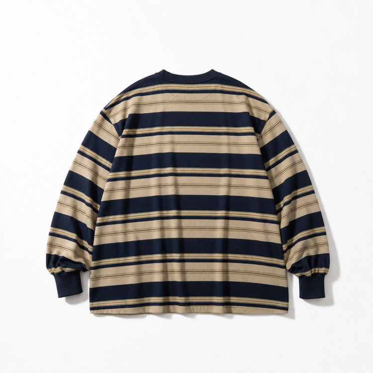 KIOKURA YAMA STRIPE SWEATSHIRT