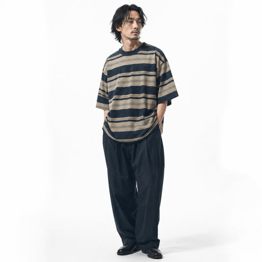 KIOKURA STRIPE CREW TEE
