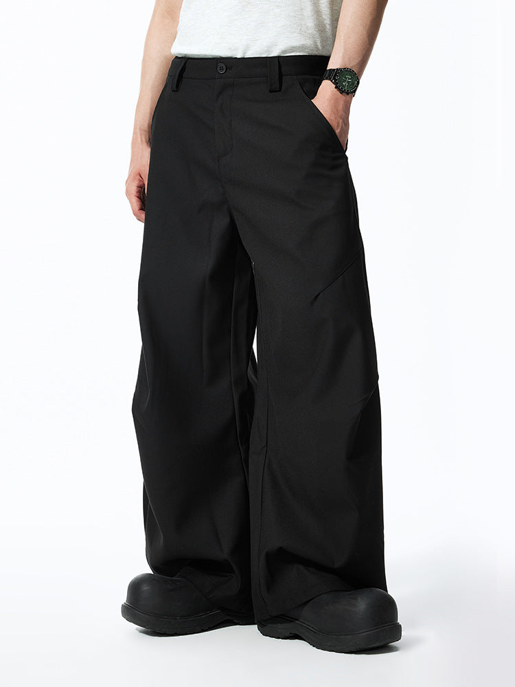 Jiezhan Men's Clothing|Scimitar Suit Pants 26 Spring and Summer New American Cleanfit Street Workwear Casual Pants
