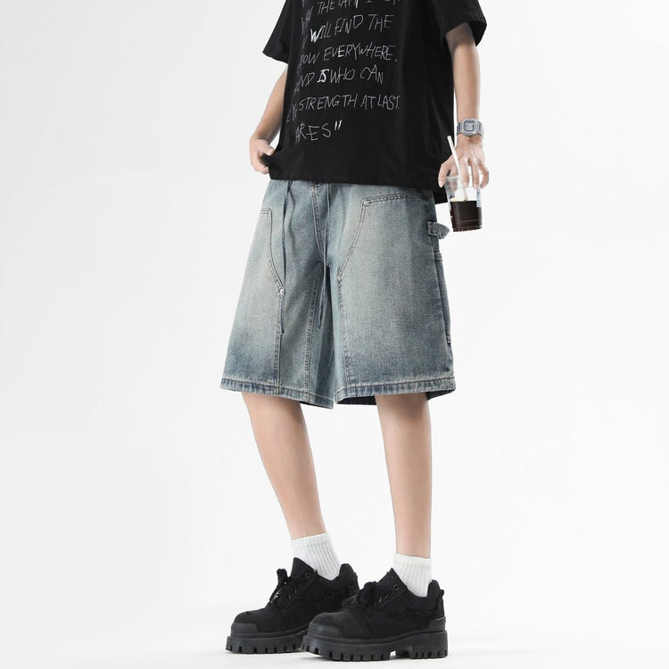 2026 Summer New Men's Vintage American Work Shorts