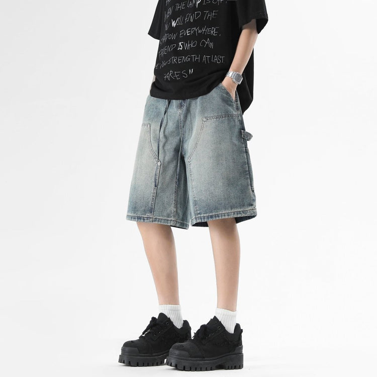 2026 Summer New Men's Vintage American Work Shorts