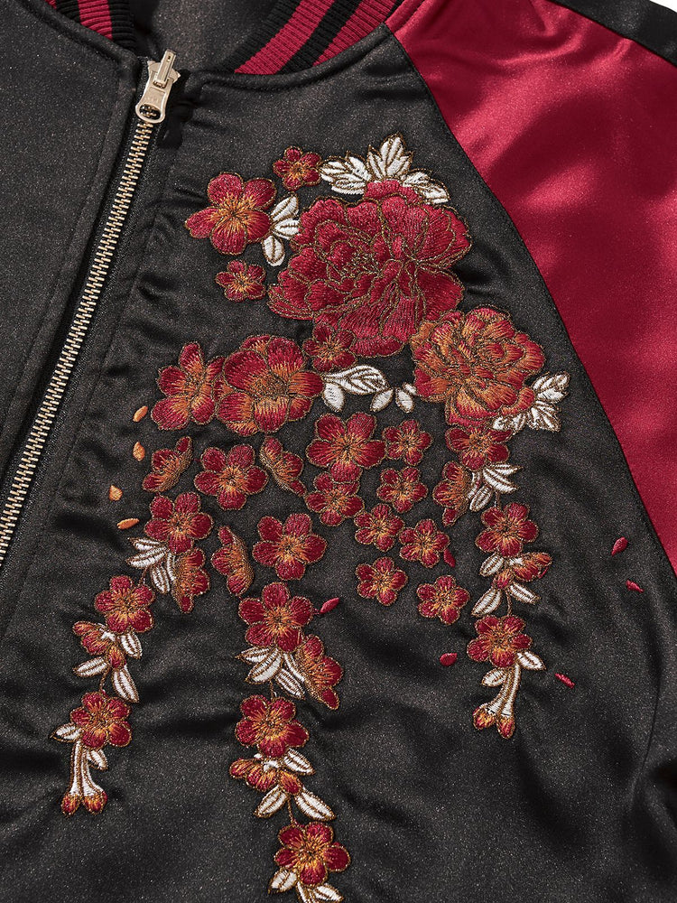 Huaxia Junpin original Chinese style national tide heavy industry embroidered dragon jacket men's casual panlong baseball uniform jacket