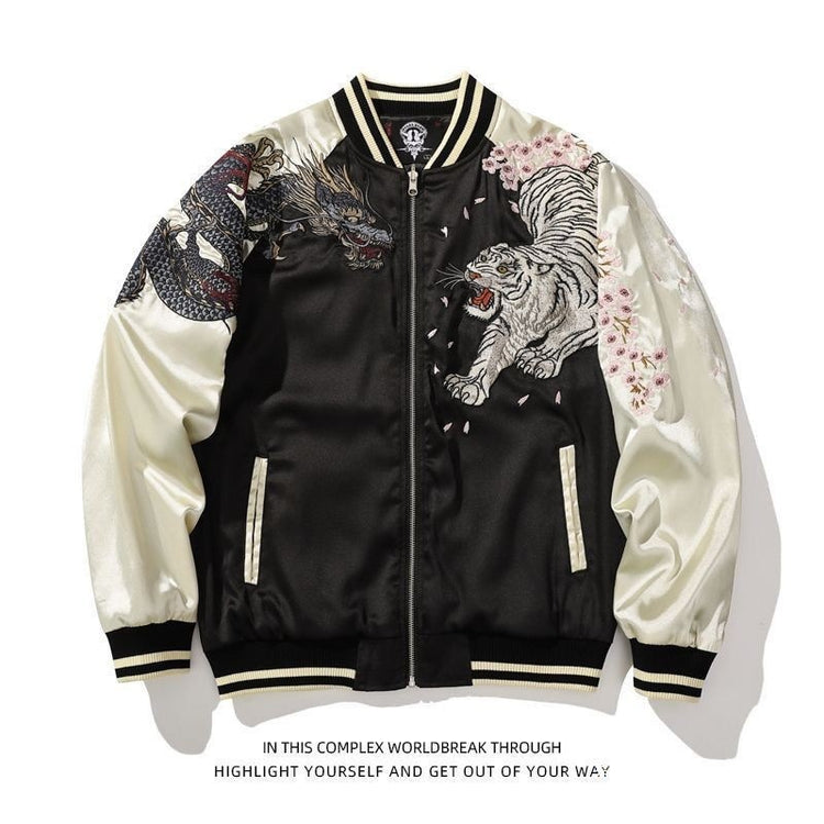 2025 limited spring and autumn men's jacket trend Korean cargo jacket men's casual thin loose beast men's clothing