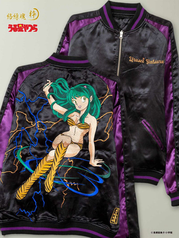Japanese Yokosuka embroidered jacket Spring and Autumn jacket anime co-branded lucky star kid Ram Takahashi Rumiko