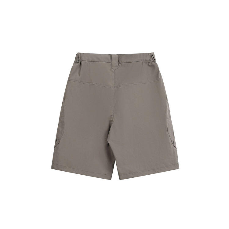 DEVILRAY summer functional pocket splash-proof sports shorts, men's trendy loose wide-leg outdoor five-point pants